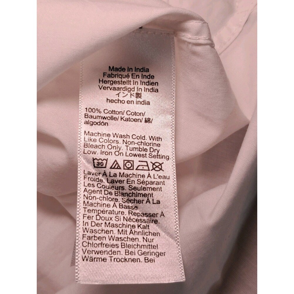 J.Crew Jules Classic Fit Cotton Poplin Shirt White PLEASE READ CN474 Size 6 NWT - Picture 8 of 10